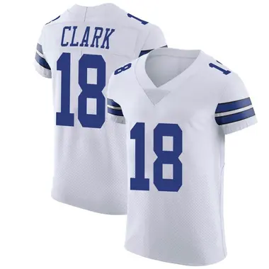 Damone Clark Men's Elite White Dallas Cowboys Vapor Untouchable Jersey