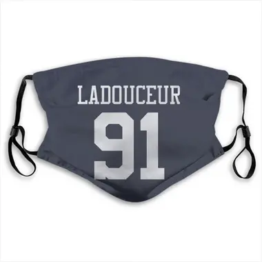 #91 L. P. Ladouceur of the Dallas Cowboys NFL Locker Room Game Issued Jersey