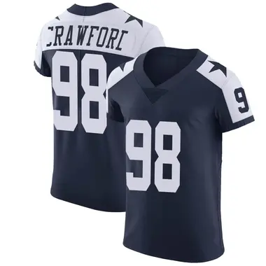 Nike Isaac Alarcon Dallas Cowboys Men's Legend Gray Inverted Jersey